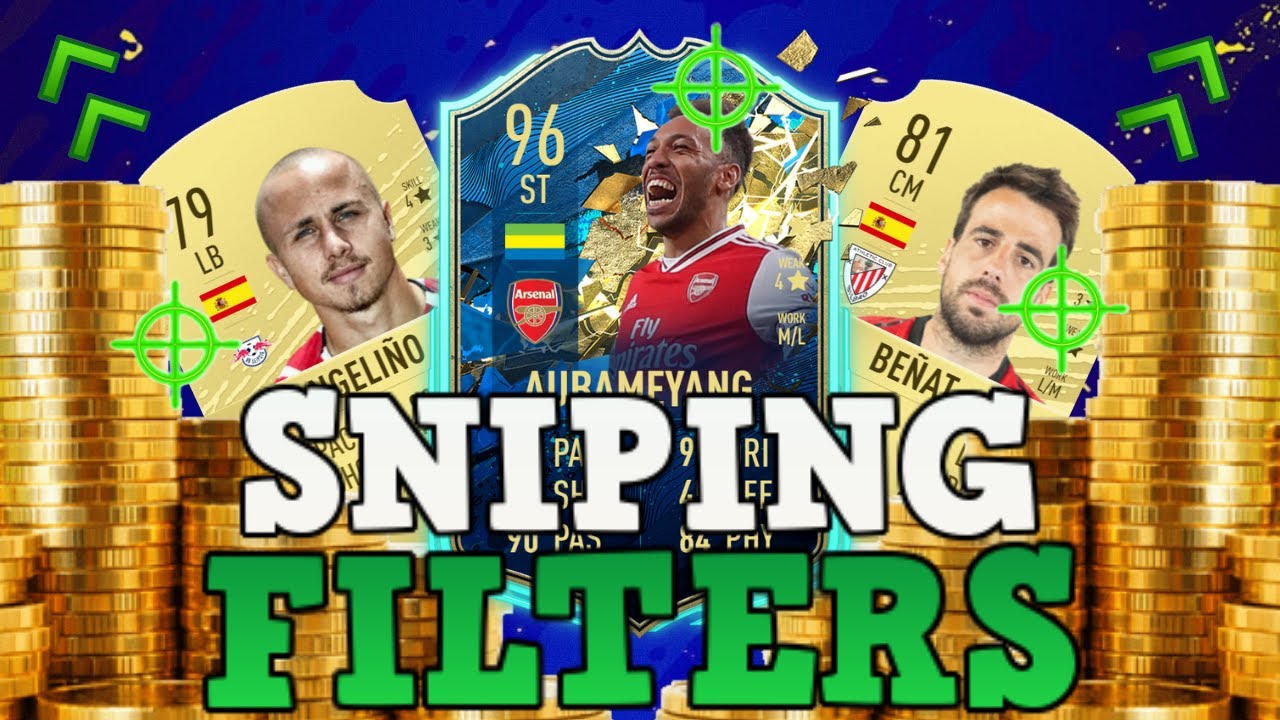 FIFA 20 BEST SNIPING FILTERS! HOW TO MAKE 100K AN HOUR ON FIFA 20! INSANE PLAYERS TO SNIPE FIFA 20!