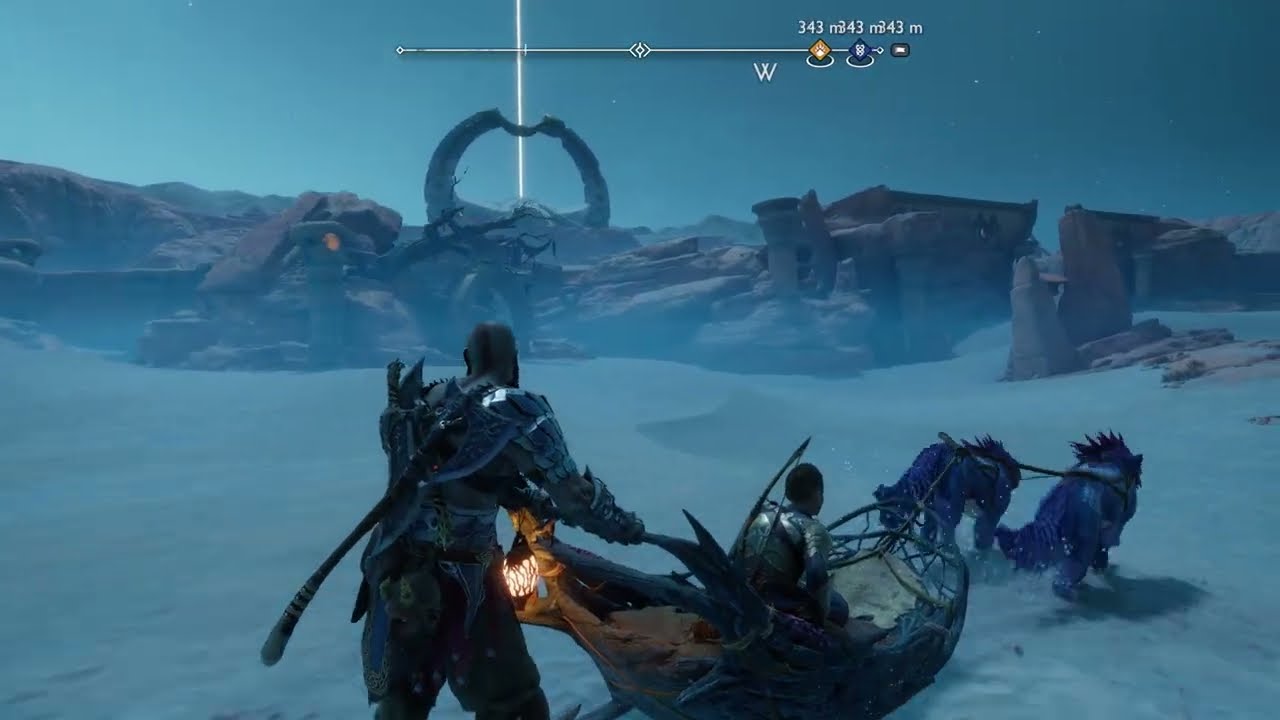 God of War Ragnarok - The Barrens: Lore Marker 