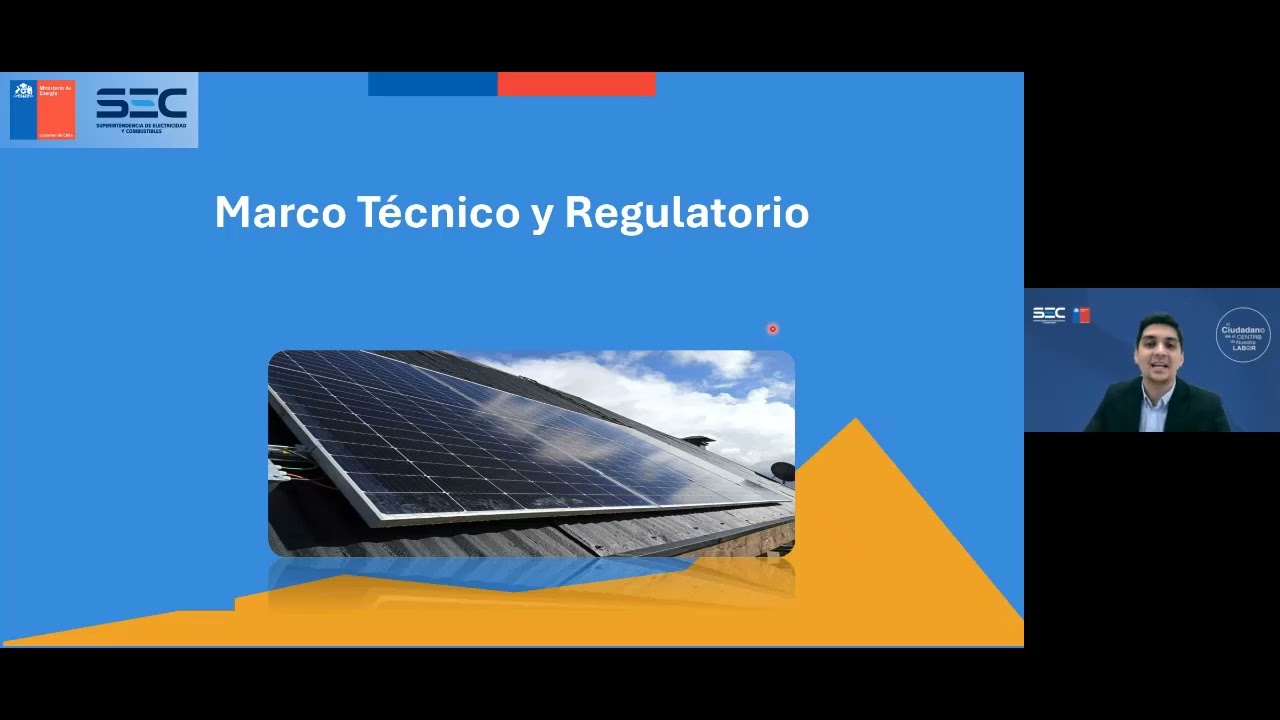 Semana de las Energ&iacute;as Renovables - SEC - Bloque 2 - Dise&ntilde;o Proyecto Fotovoltaico Normativa Chilena