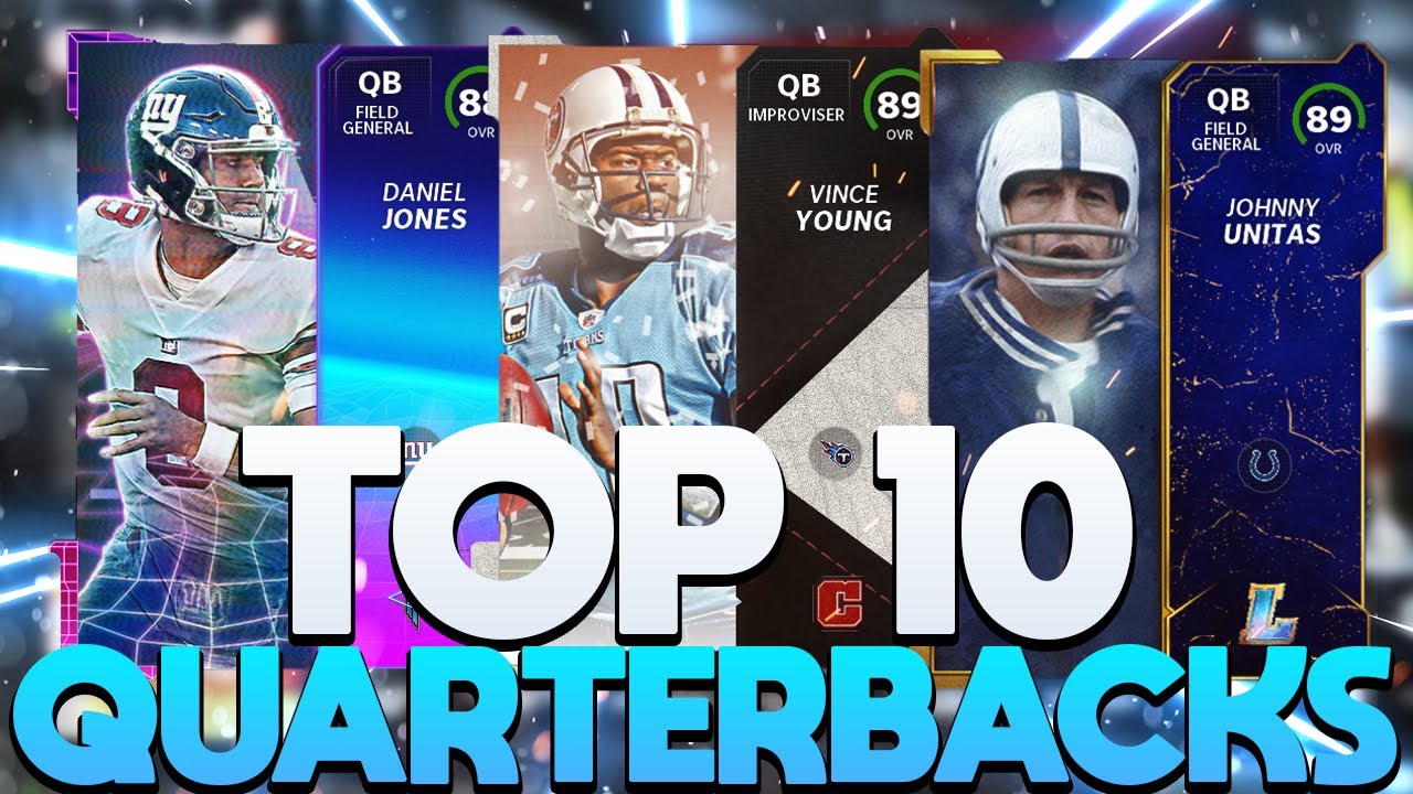 TOP 10 QUARTERBACKS *UPDATED* INSIDE MADDEN 22 ULTIMATE TEAM!