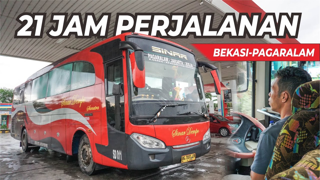 BUS LEGEND ASLI PAGARALAM! 21 Jam Perjalanan Bersama Sinar Dempo SD 011 Bekasi-Pagaralam PART 1