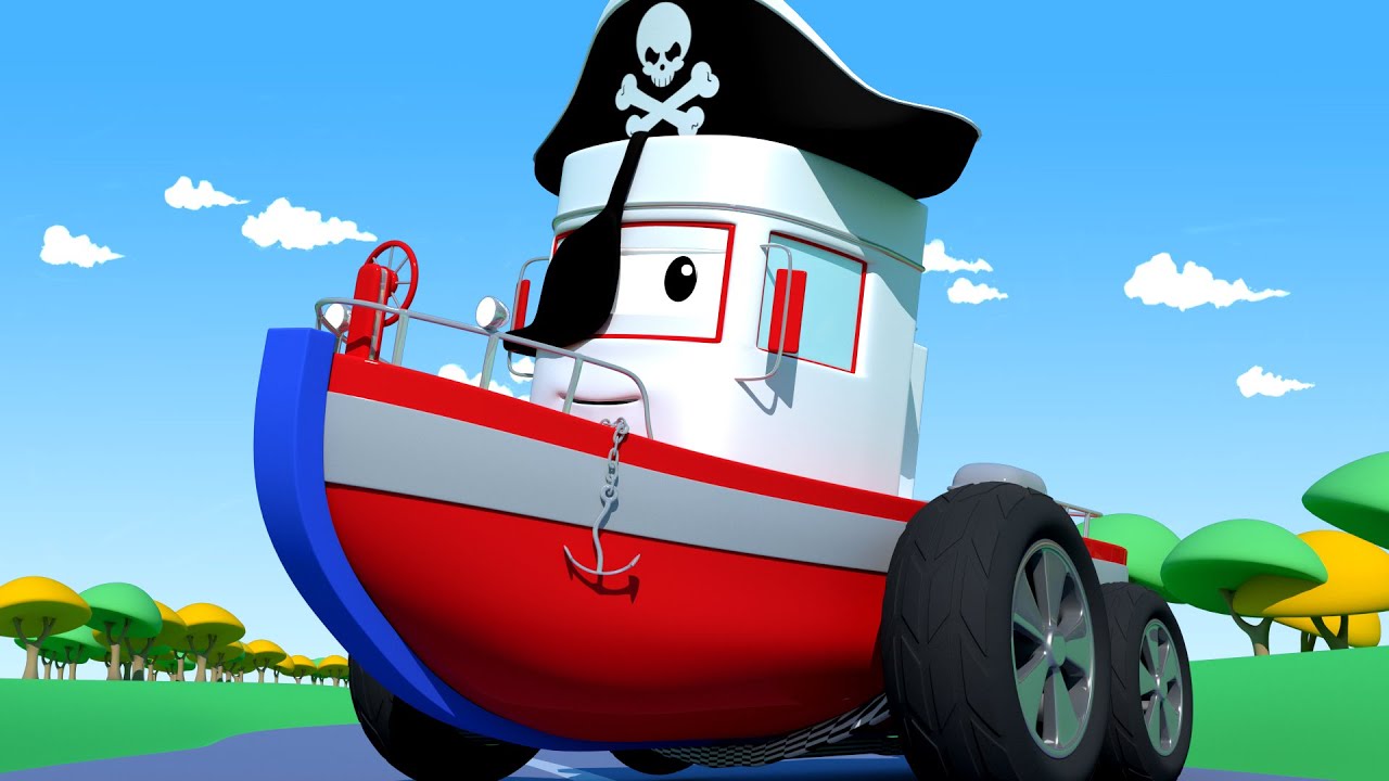 Tom the Tow Truck -  Bobby The Boat Wants to Go to The Costume Party! | Cars Cartoon For Children