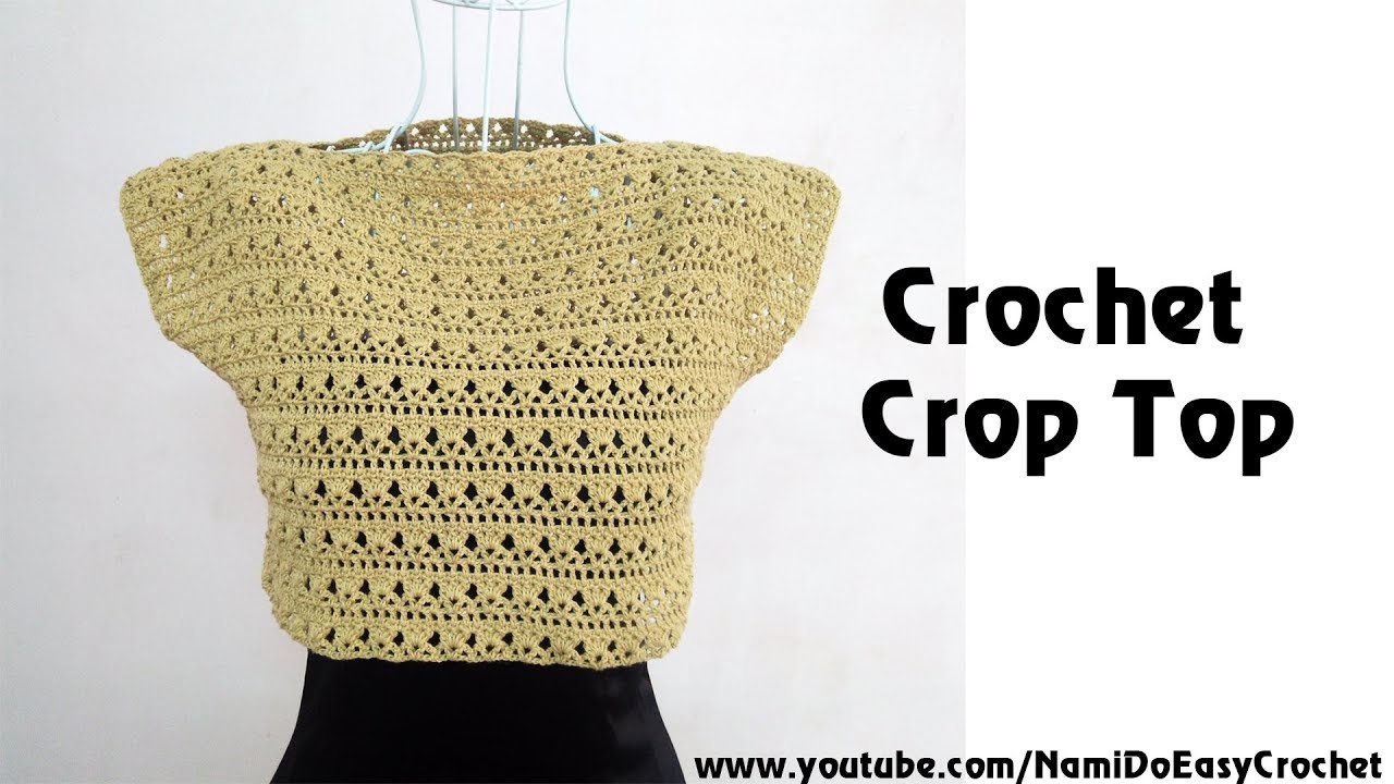Easy Crochet for Summer: Crochet Crop Top #06