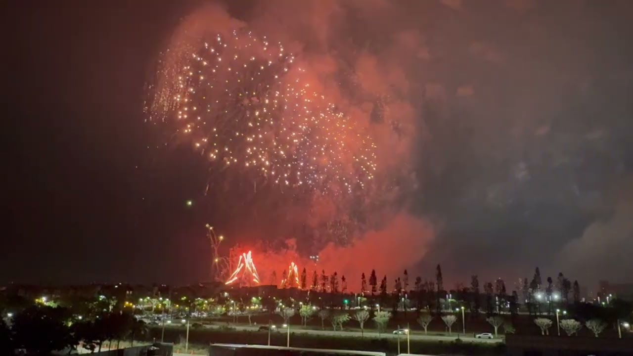 台灣燈火-開幕煙火  嘉義 2026.3.3  「原版沒配樂11分」(4k)