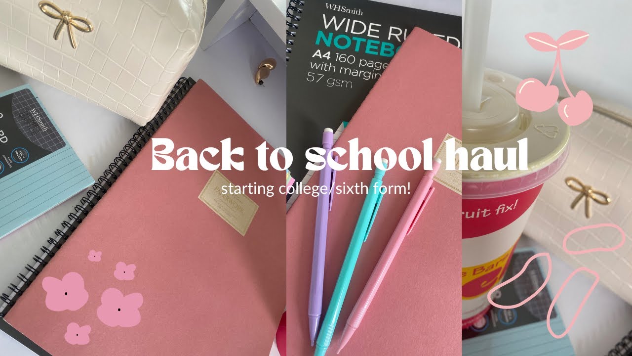 back to school haul | college/sixth form 📓