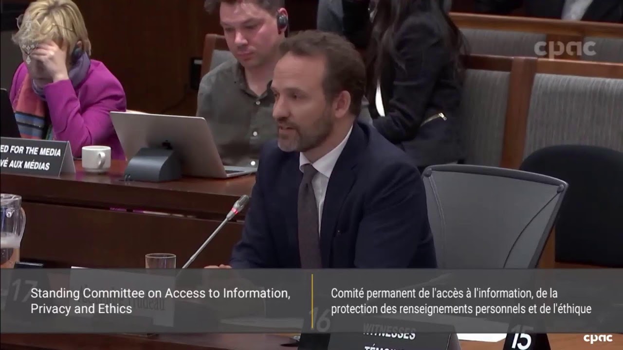 Live: Questioning Sacha Trudeau