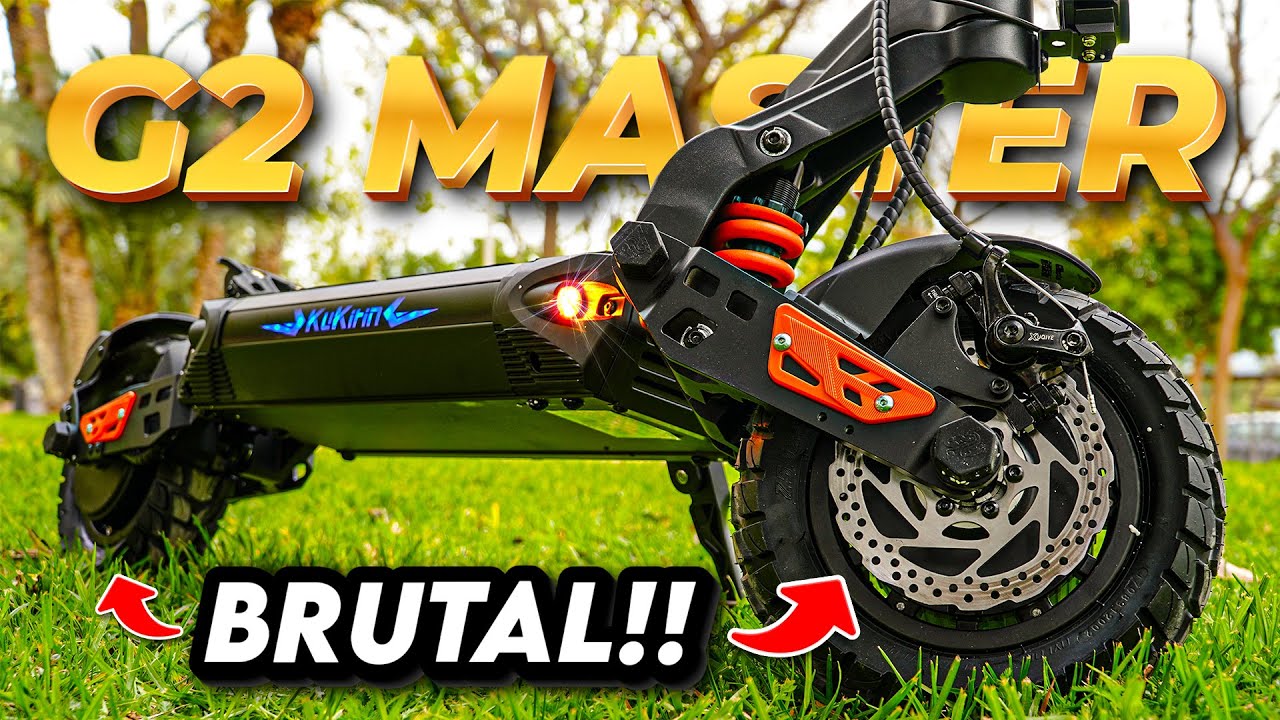 ЭТО ЖЕСТКО!! 🛴 KuKirin G2 Master с 2x ДВИГАТЕЛЯМИ по 1000 Вт 🔥🔥