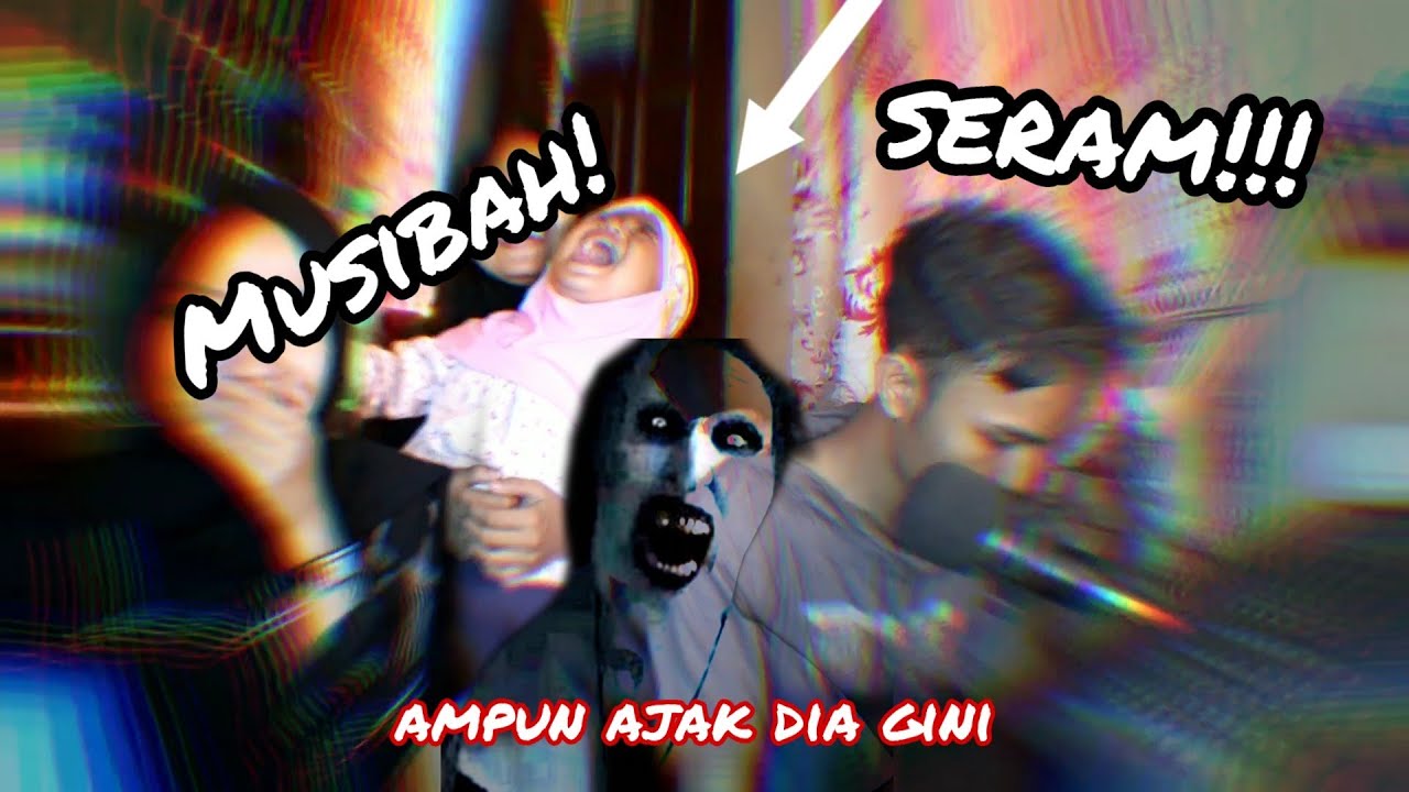 Ajak Dede React Jumpscare Tiba Tiba ada Musibah Liat Reaksinya....