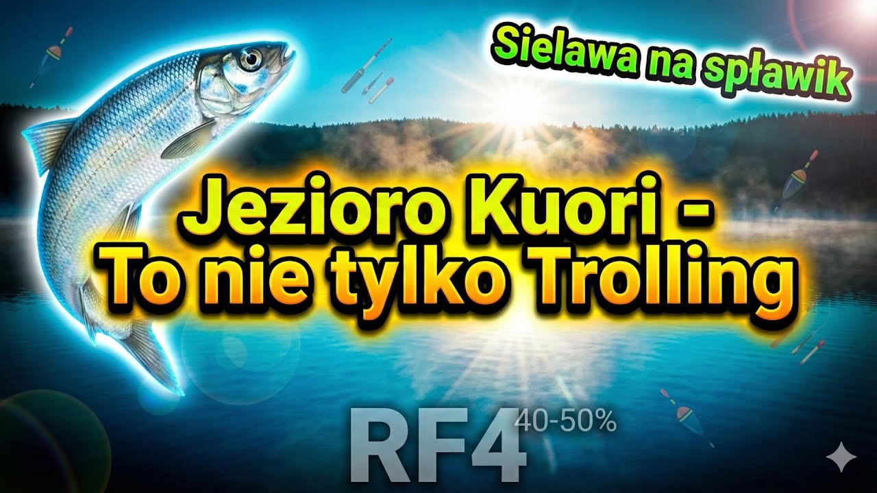 🎣Russian Fishing 4 – Jezioro Kuori to nie tylko trolling - Nocne polowanie na sielawy 🎣🔥 #rf4