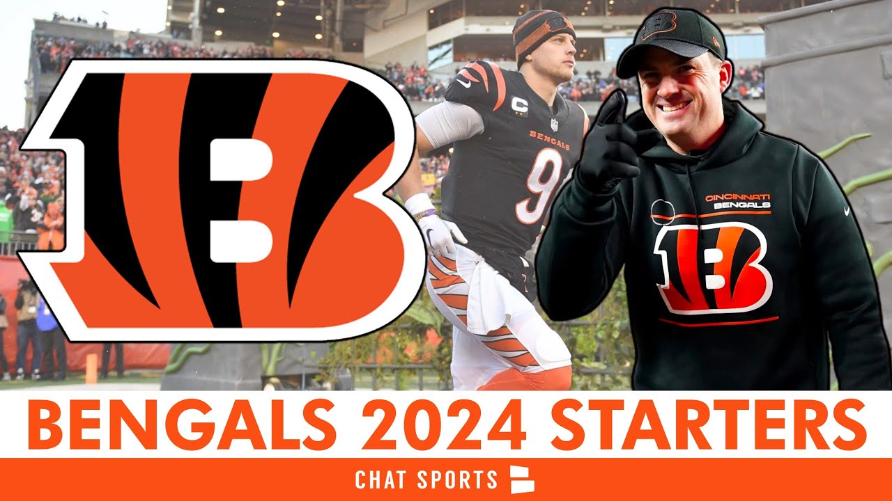 Cincinnati Bengals Starters For 2024 Entering Their Week 1 Game Against The New England Patriots