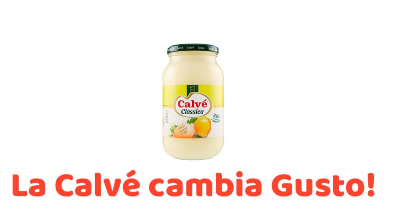 La maionese Calv&eacute; ha cambiato gusto !!!