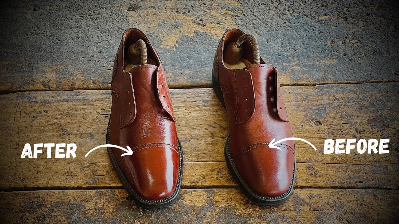 The easiest way to MIRROR-SHINE your shoe.