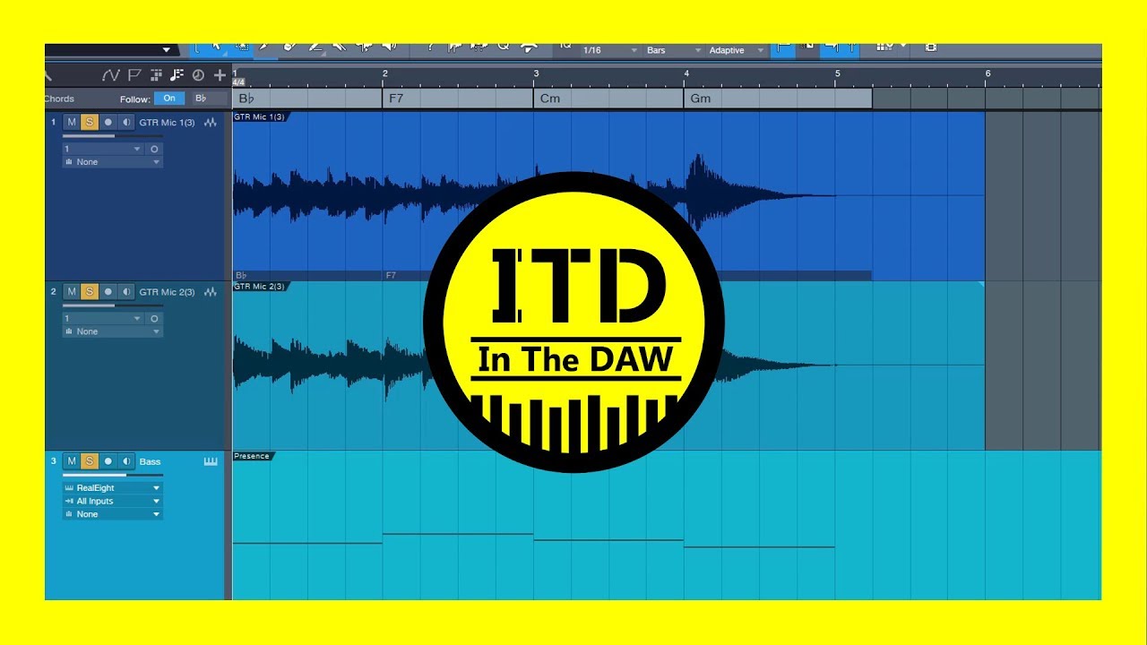 Getting started with Presonus Chord Tracker - In The DAW