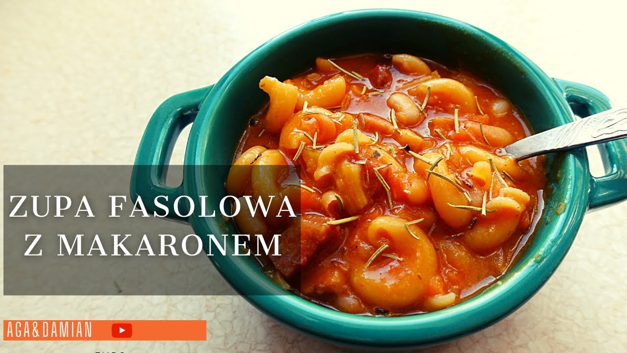 Zupa fasolowa z kluskami  świetna ! | Monsieur Cuisine Smart / LIDLOMIX