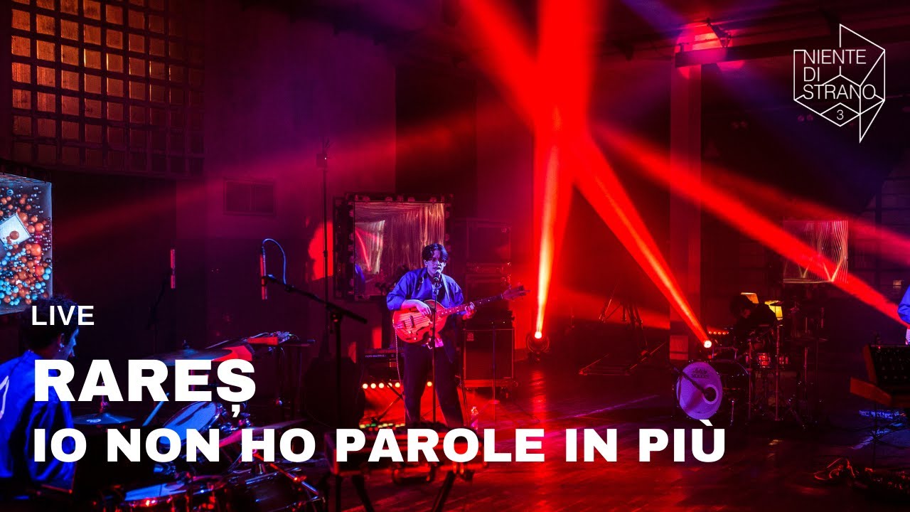 Rareș, Io non ho parole in più live a Niente di Strano