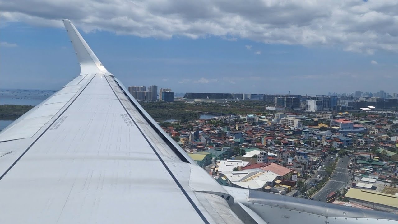 Philippine Airlines Airbus A321-200 [RP-C9919] Full Landing in Manila