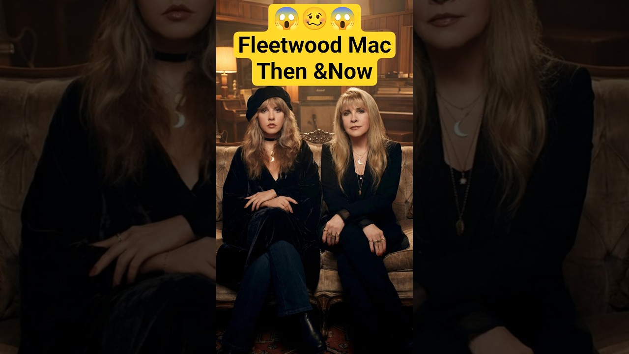 Fleetwood Mac Then & Now | Rock Legends Through the Years #thenandnow #nostalgia #70smusic