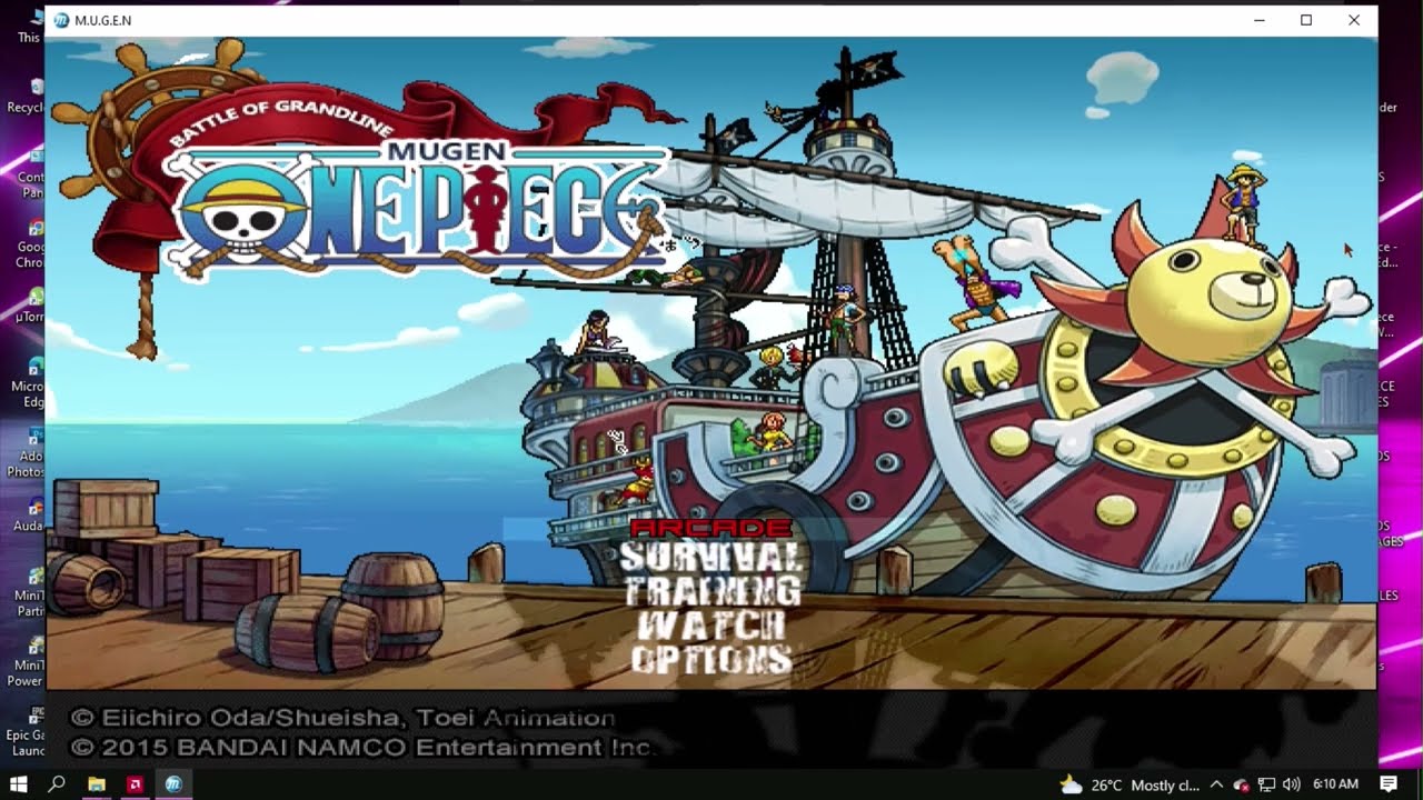 Battle of Grandline One Piece MUGEN 2022 - (WIP)