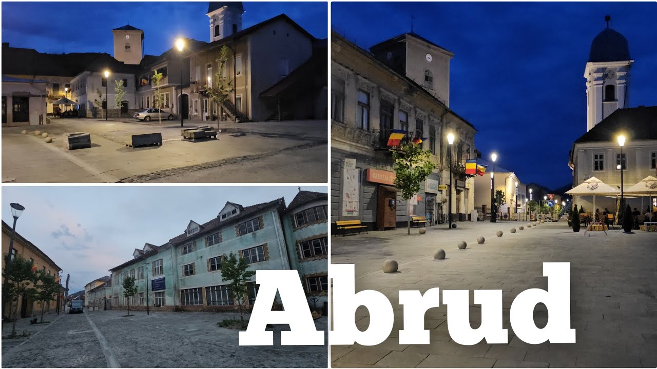 Seara în Abrud, fostul oraș al aurului