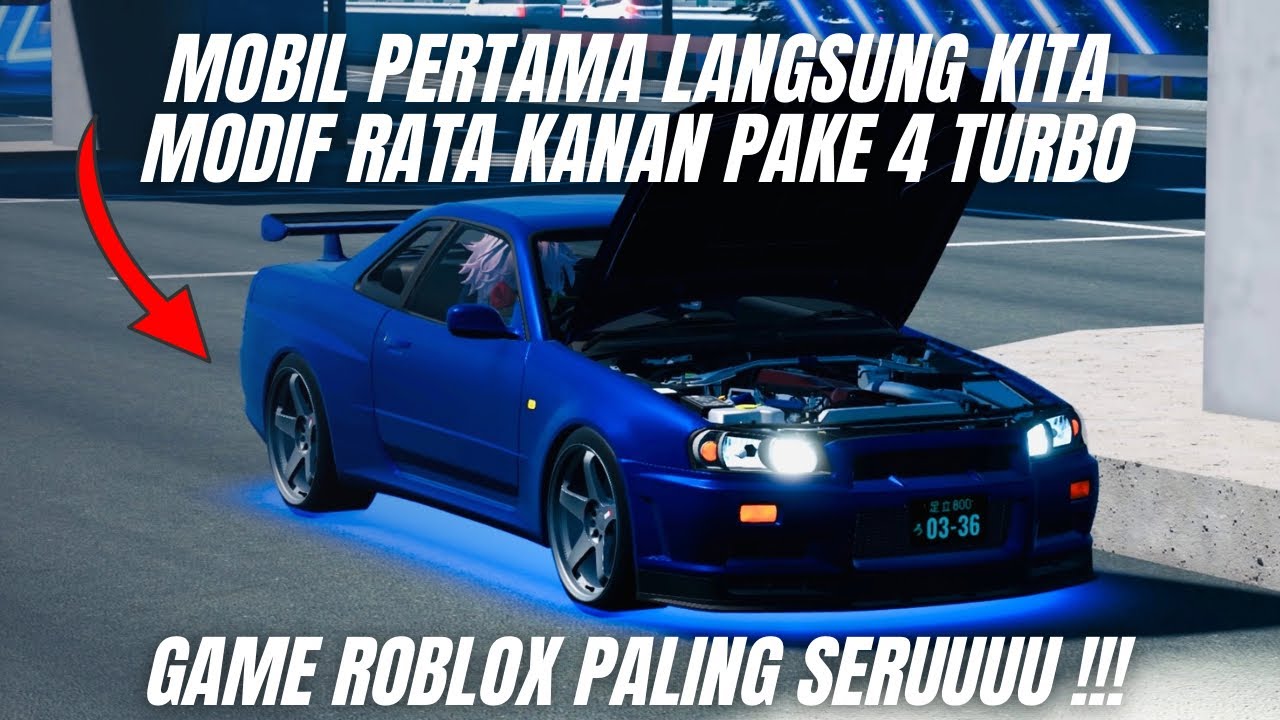 DAPAT MOBIL GRATISSS LANGSUNG KITAAA MODIF RATA KANAN !!! Roblox