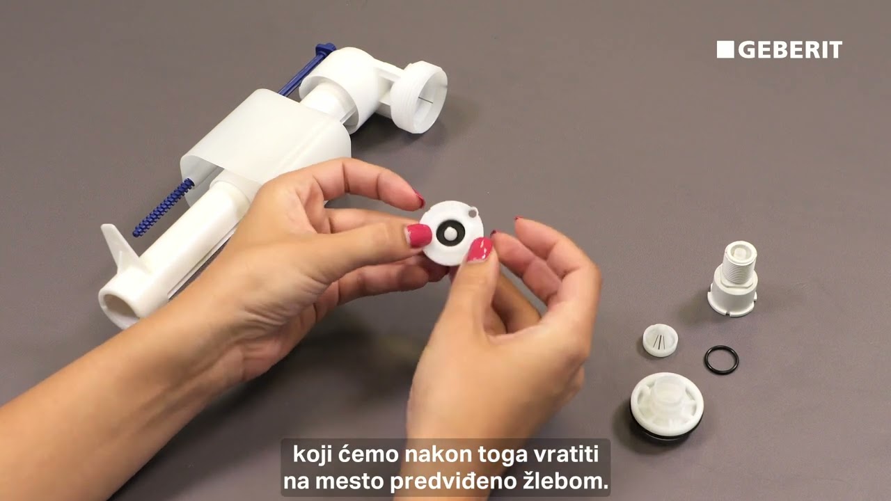 Servisiranje dovodnog Geberit ventila tip 330
