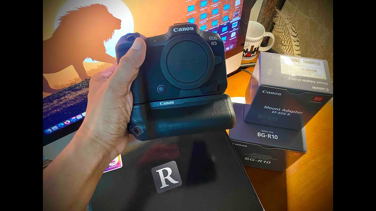 Canon R5 Unboxing Video With Canon Battery Grip & Mount Adapter - January 2021!!