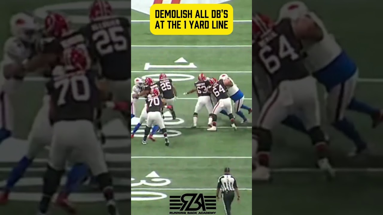 Tyler Allgeier – Make a DB Pay at the Goal Line | Film Breakdown
