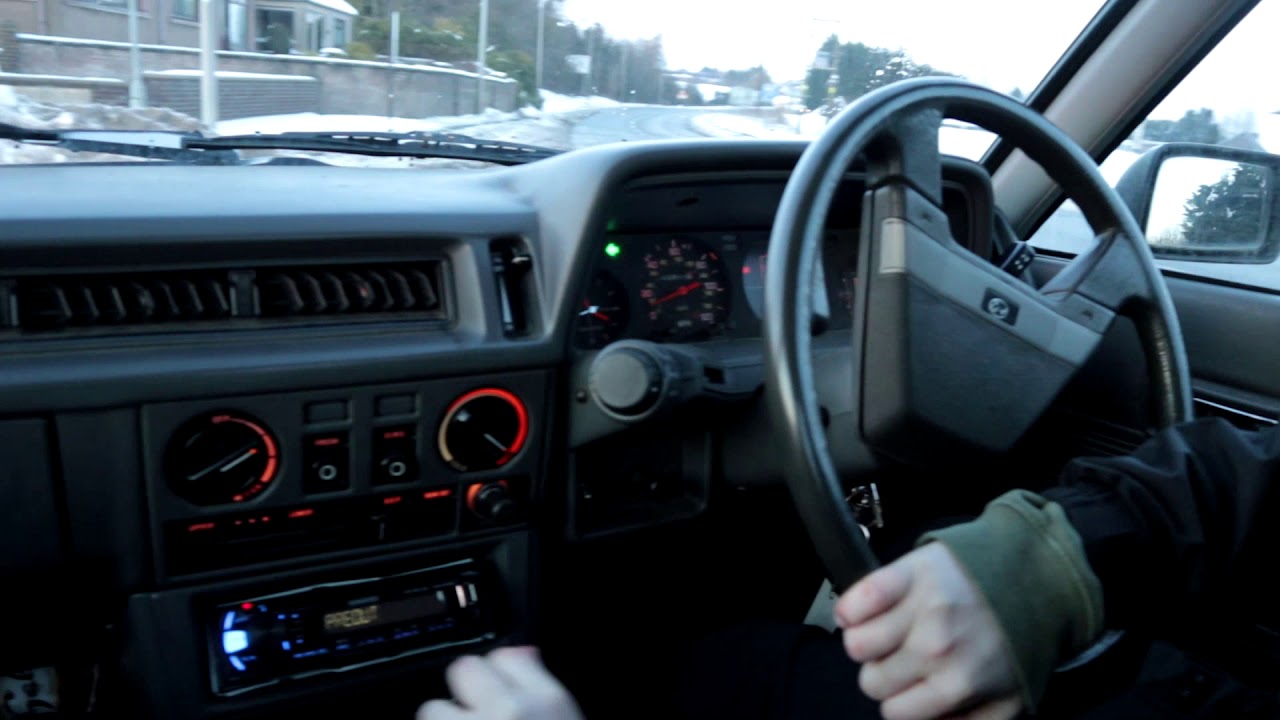 Subaru MV BRAT in car footage
