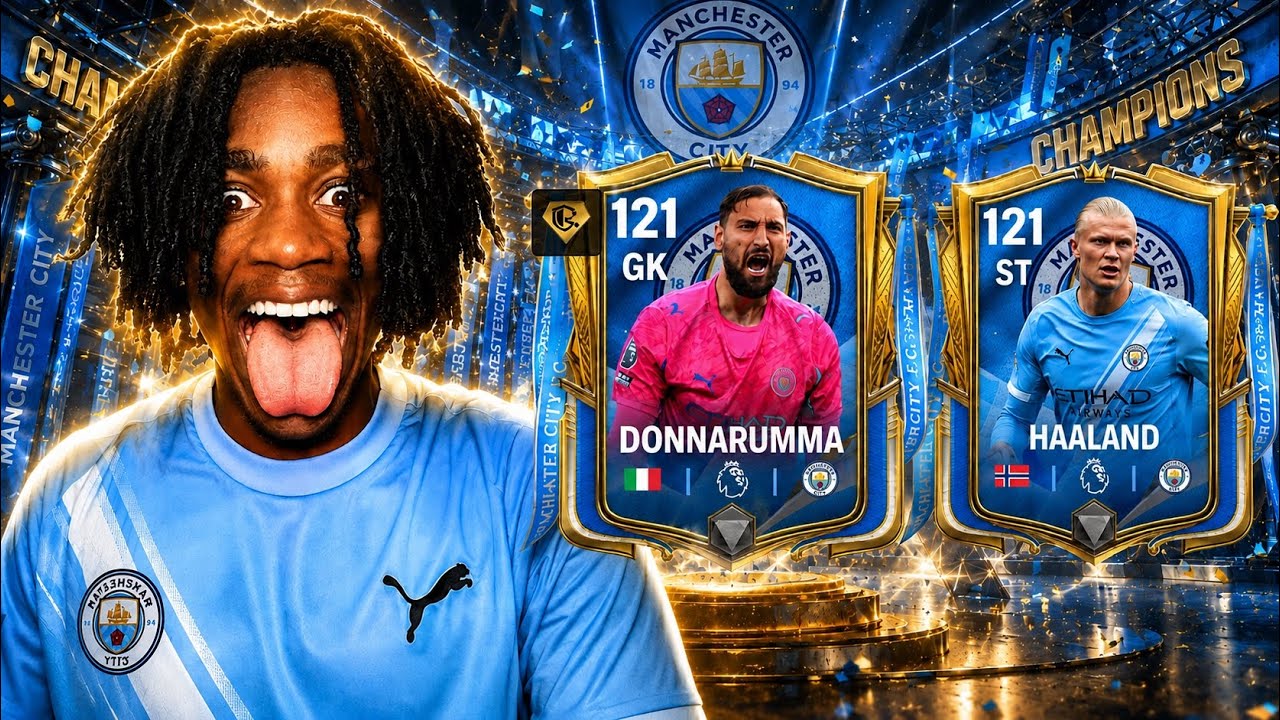 CRAZIEST MAN CITY B PACK LUCK - FC MOBILE CHAMPIONS EVENT