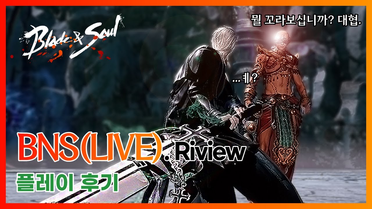 [블소 라이브]한달차 뉴비의 진심10000% 후기