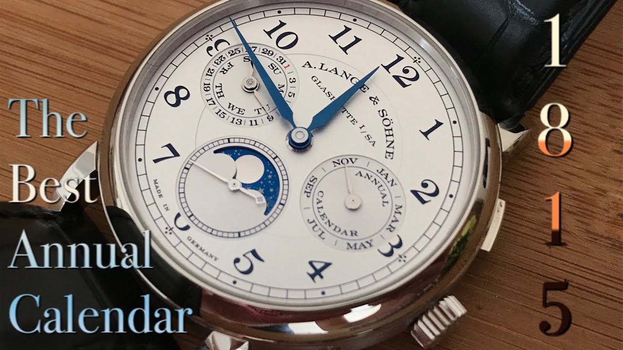 A. Lange & Söhne 1815 Annual Calendar