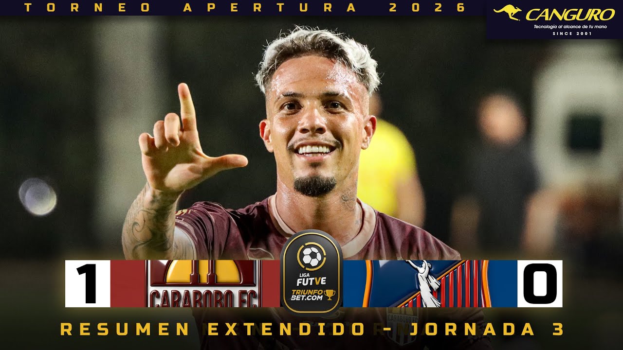RESUMEN EXTENDIDO | Carabobo - Monagas| Liga FUTVE Triunfobet