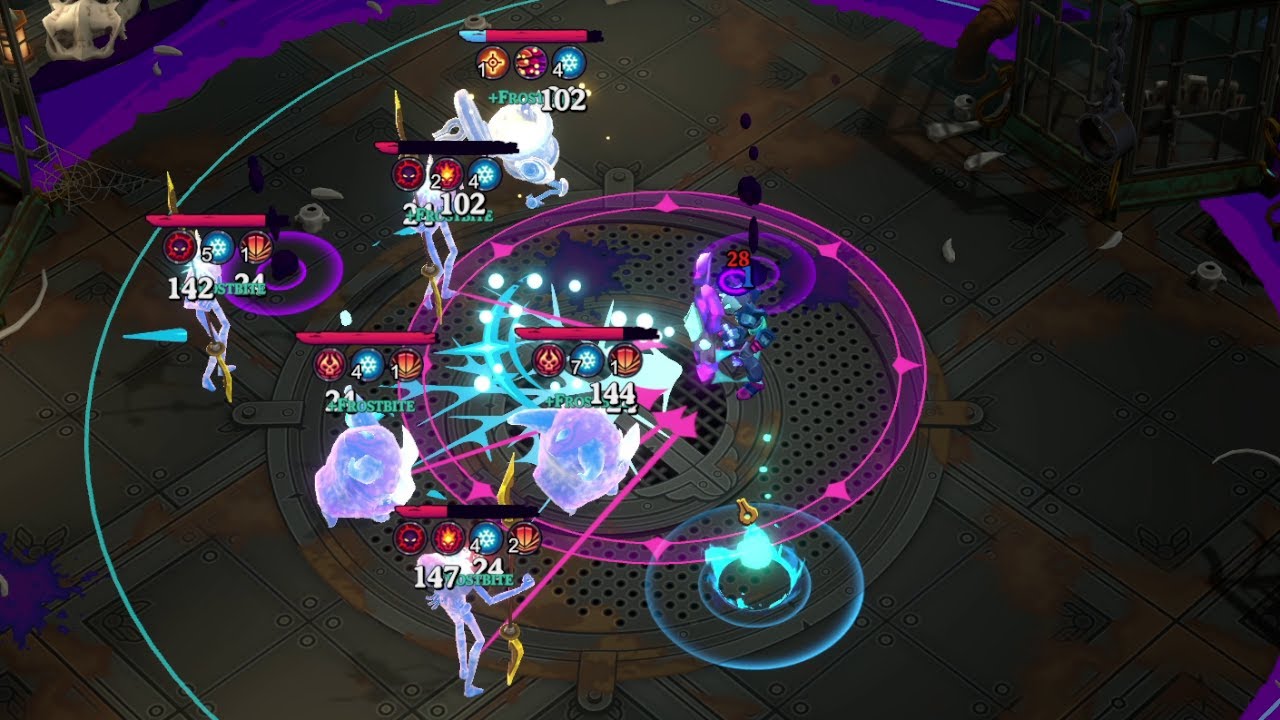 Inkbound | Road to 20 | Obelisk Frostbite Build Rank 17 Clear