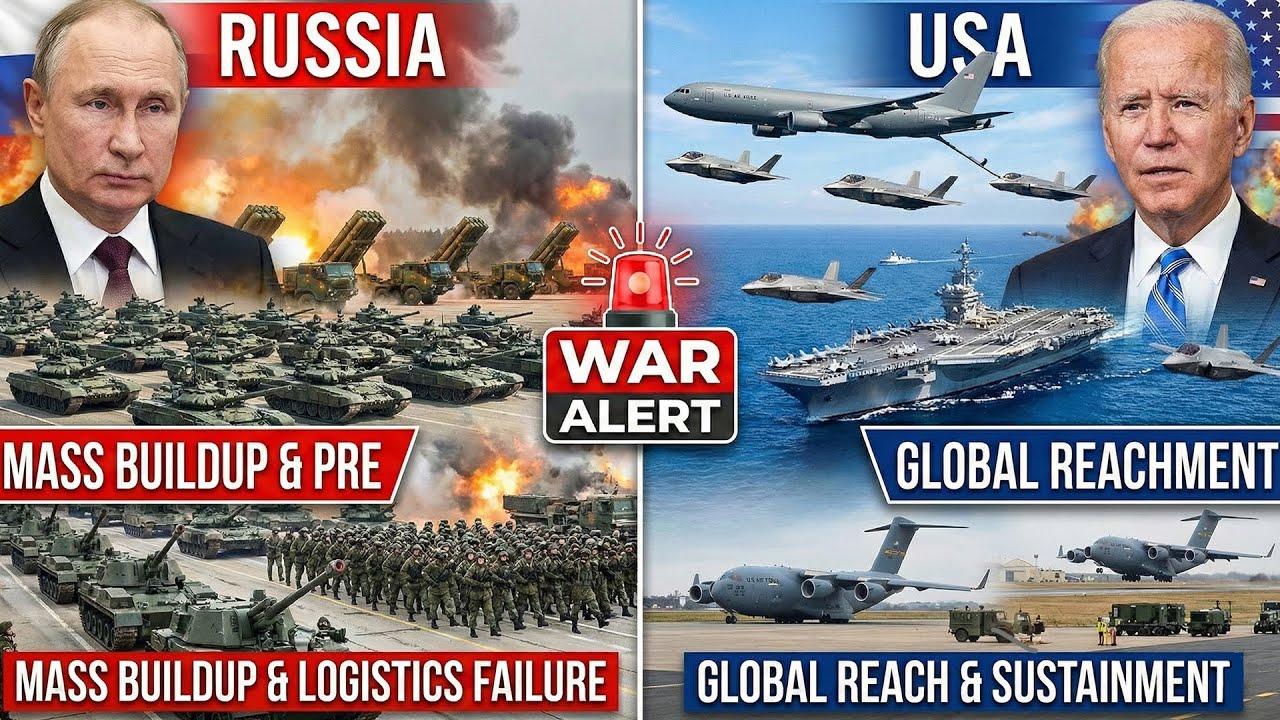 USA vs Russia 2026: Why Russia's Massive Army Is Actually a Weakness