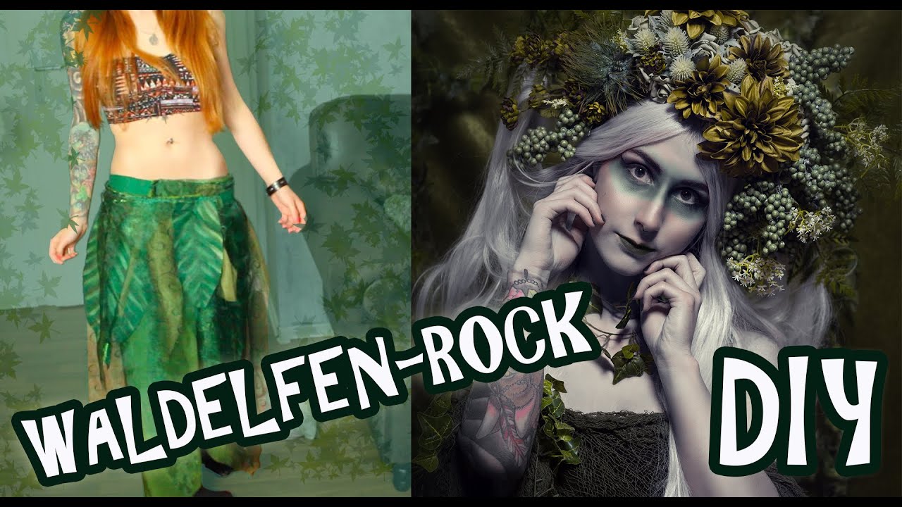 Waldelfen DIY I Elfen-Rock I I Halloween-Kostüm I Kupferfuchs Bastelstube