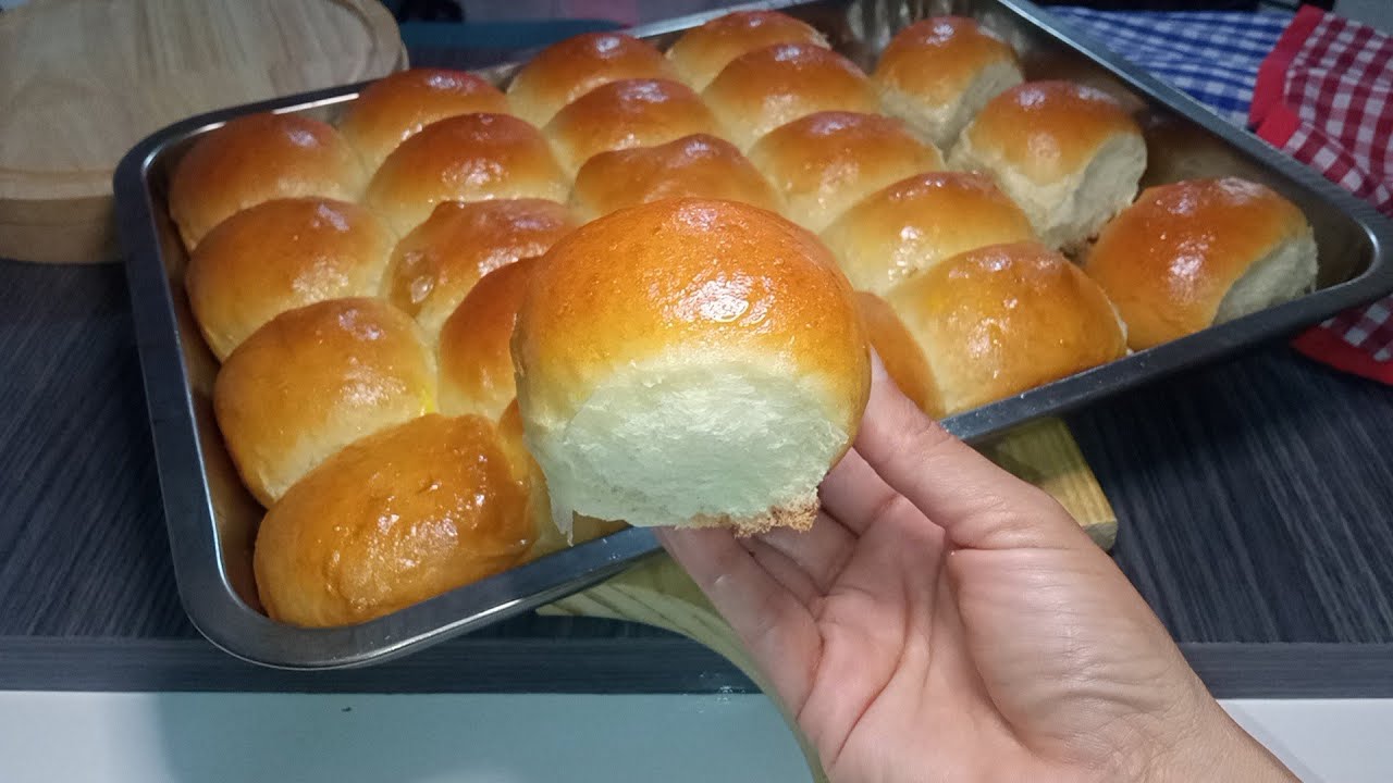 🔴 Receta de Pan Chino de Restaurantes paso a paso 👉 Pan Chino ESPONJOSO👌 PANCITOS de Sabor SEMIDULCE