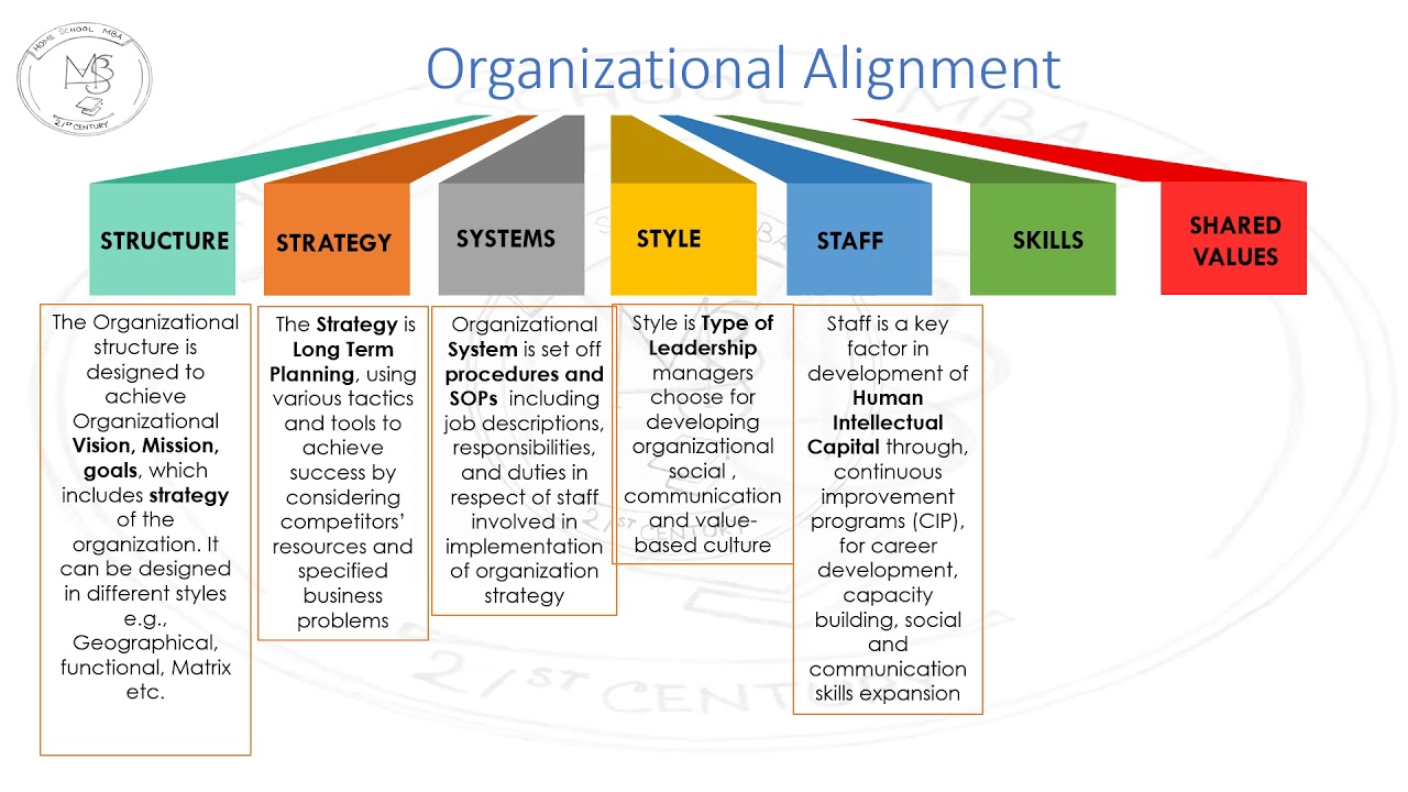 Organizational Alignment [The 7-S] Overview (Shorts)
