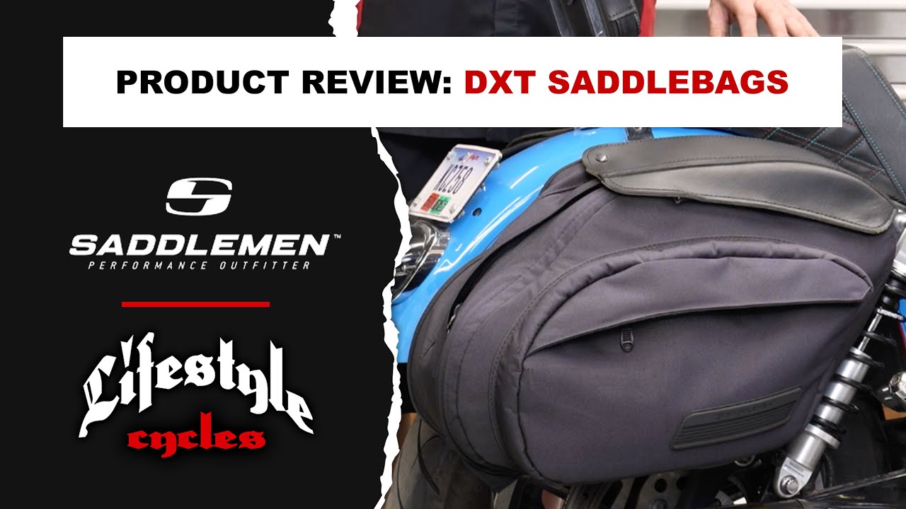 Lifestyle Cycles Product Review: Saddlemen DXT Saddlebags