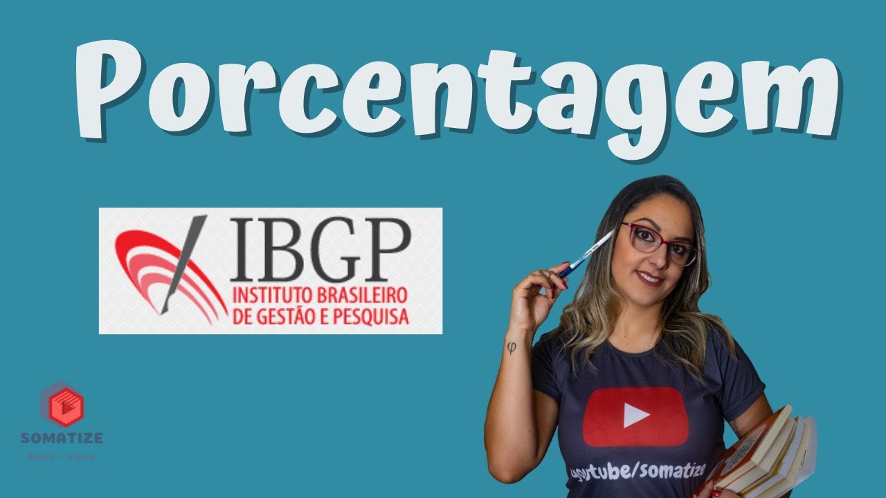 Porcentagem - IBGP - 2020 - Número de pessoas entrevistadas -  Somatize - Professora Edna