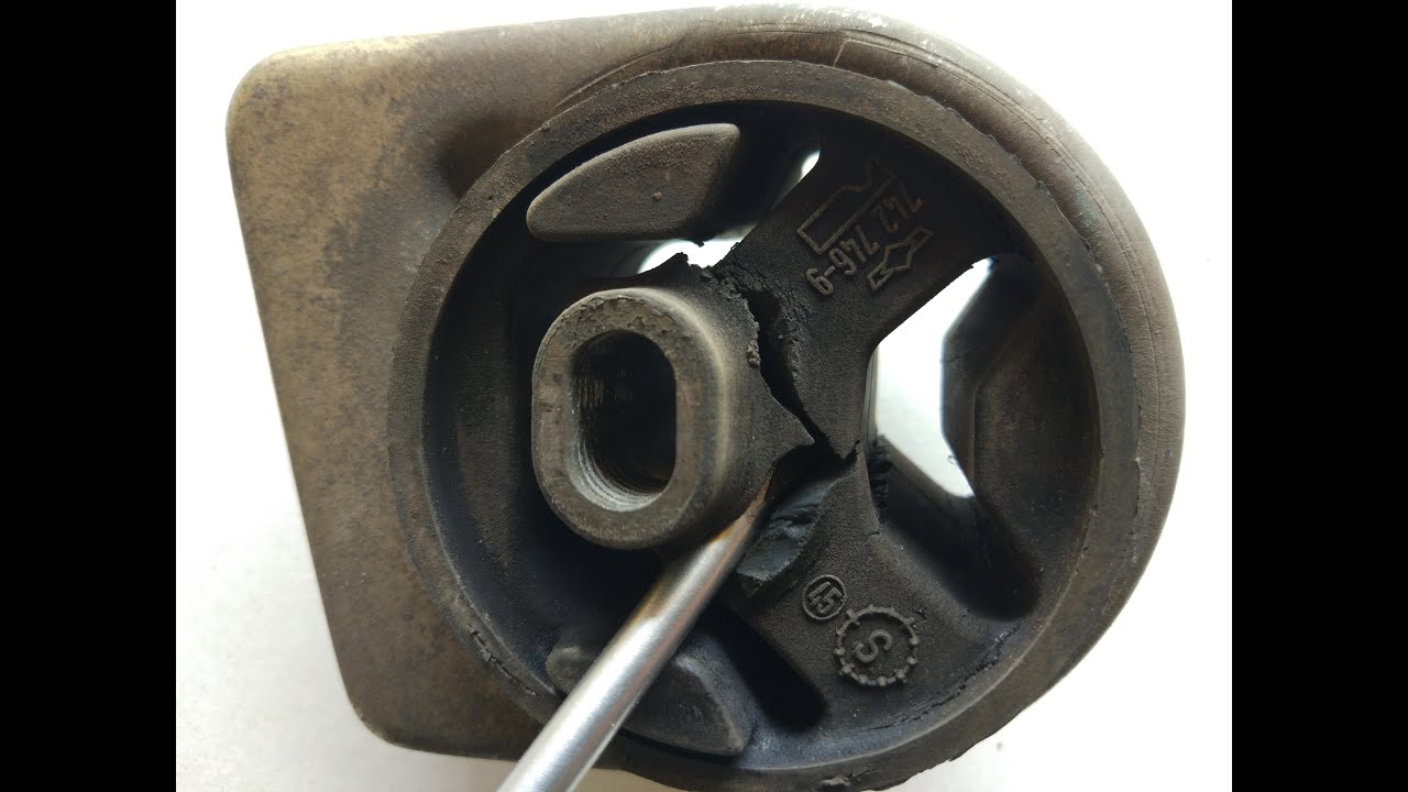 Smart 450 wymiana poduszki silnika