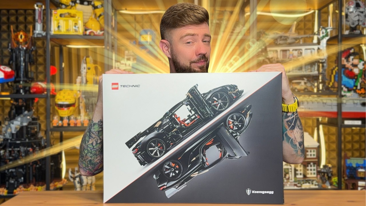 KOENIGSEGG SADAIR'S SPEAR MEGACAR 👑 LEGO TECHNIC 42232 RECENZJA
