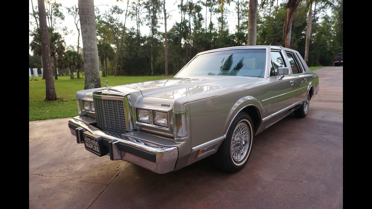 This Early Cartier Edition Lincoln Town Car Was the Beginning of a Panther Platform Legend