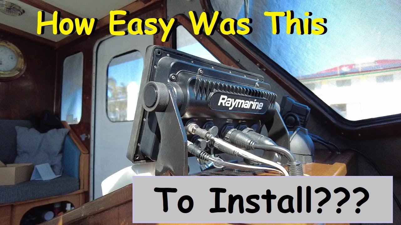 Installing Raymarine Axiom MFD's