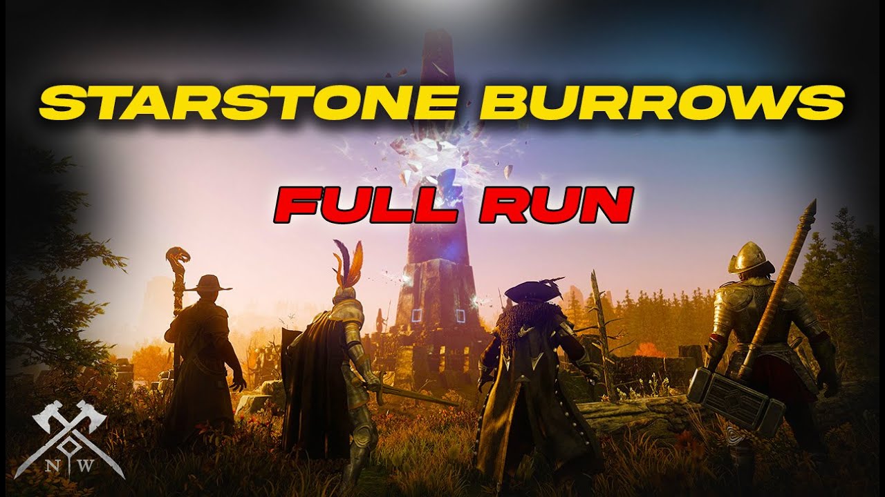 New World Starstone Burrows Expedition full run