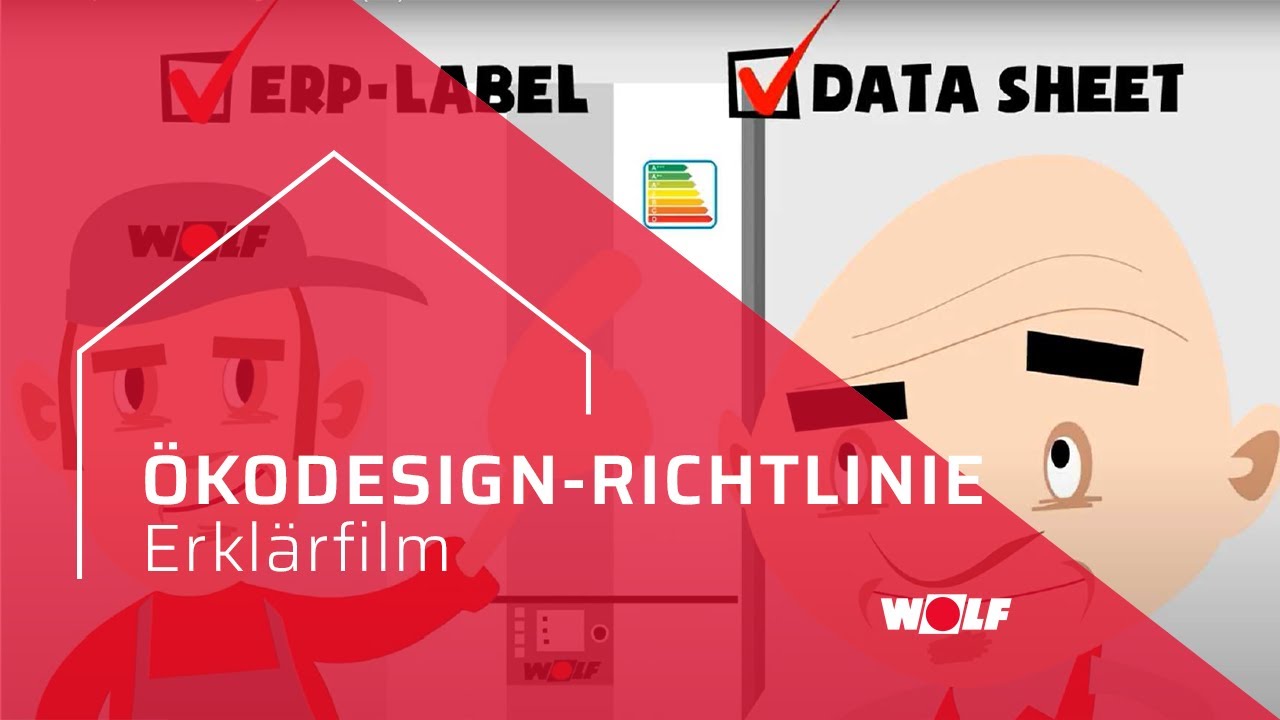 WOLF erkl&auml;rt die &Ouml;kodesign-Richtlinie (ErP)