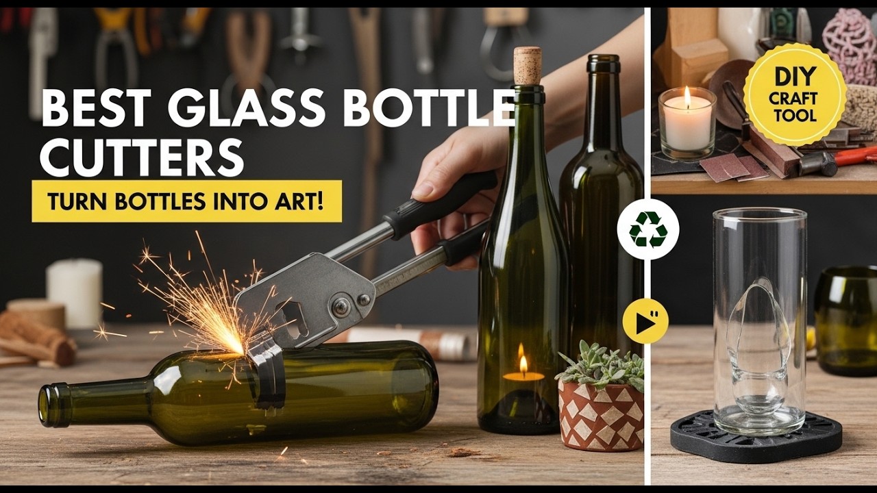 TOP 5 Best Glass Bottle Cutters 2026 | Perfect Glass Bottle Cutter For Perfect Cuts Every Time