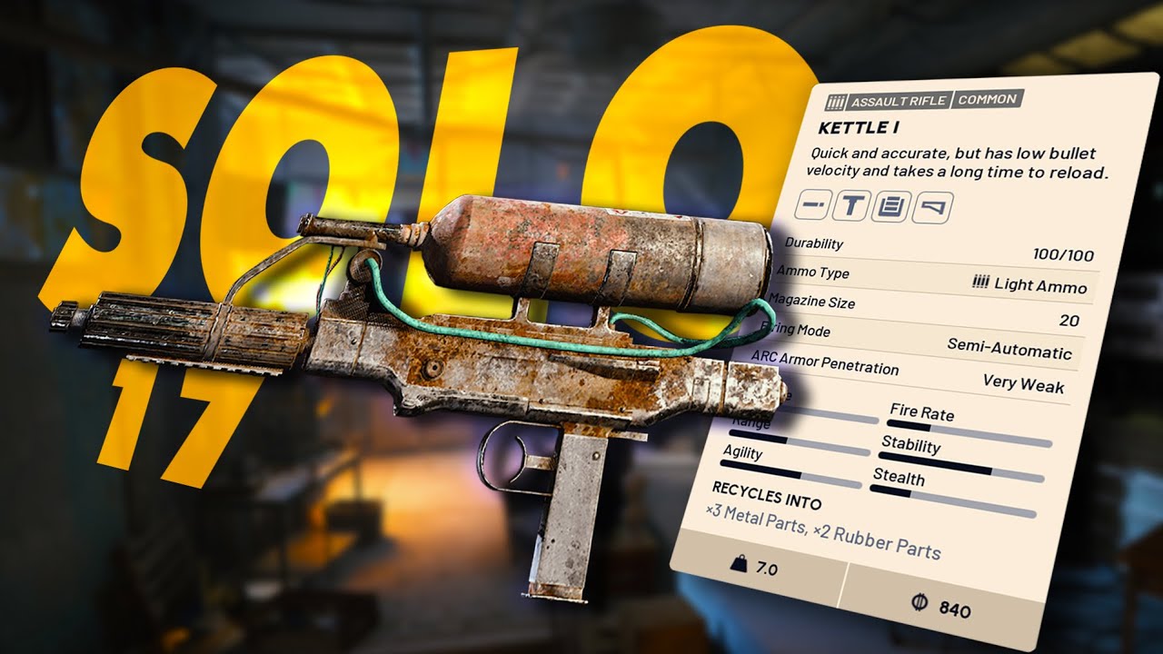 The ONLY Weapon You Should Be Using To Stack 5 MILLION Coins - Arc Raiders Solo [17]