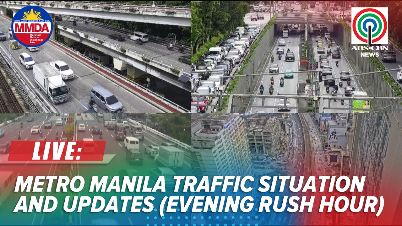 LIVE: Metro Manila traffic situation and updates (Afternoon Rush Hour) | August 7, 2026