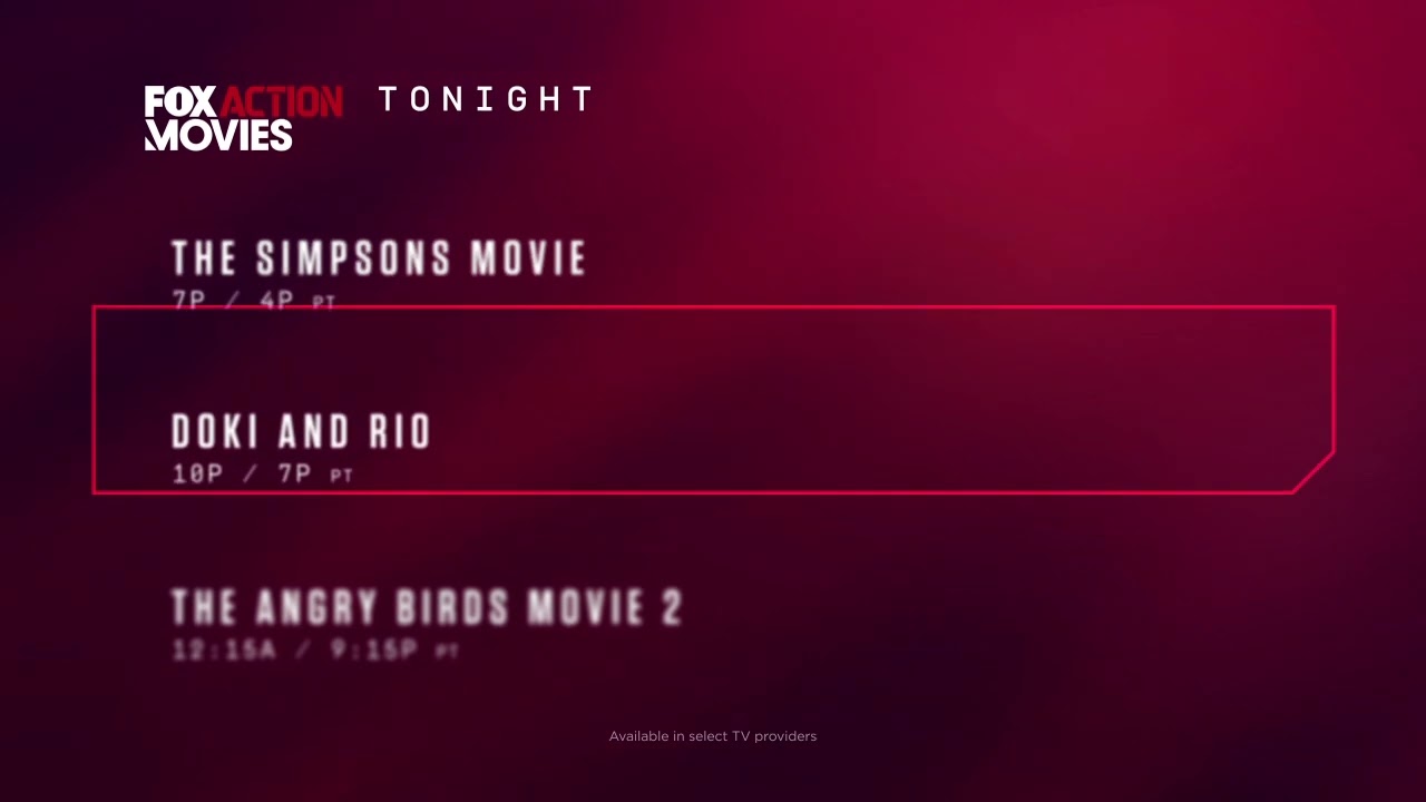 FOX Movies Network - Tonight [FANMADE]