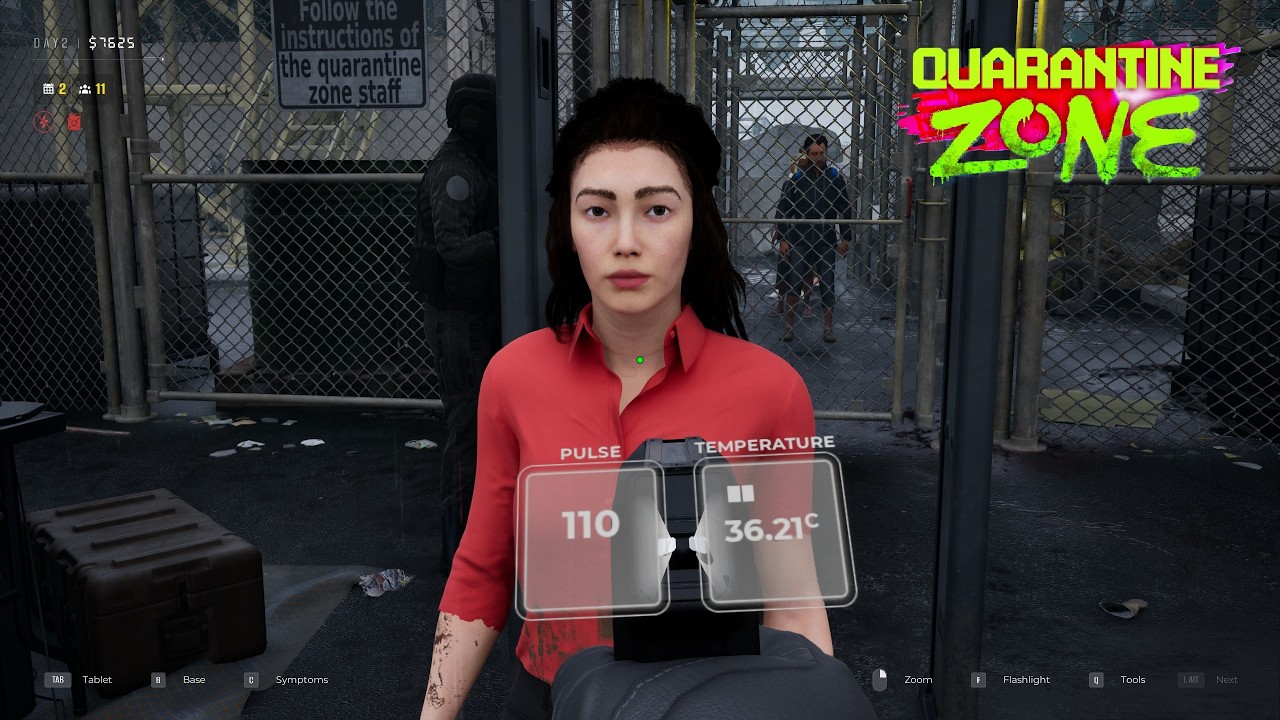 The Coziest Job in a Zombie Apocalypse | Quarantine Zone | Whispered ASMR Gameplay